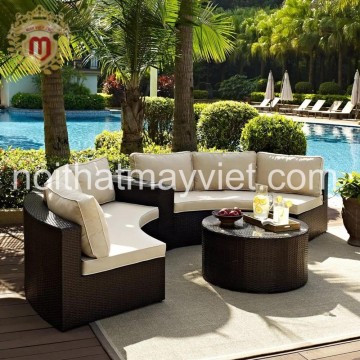 Bàn Ghế Sofa Mây Tre BGSF0031